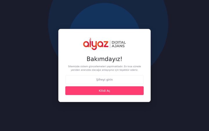 Screenshot of altinorduyazilim.com