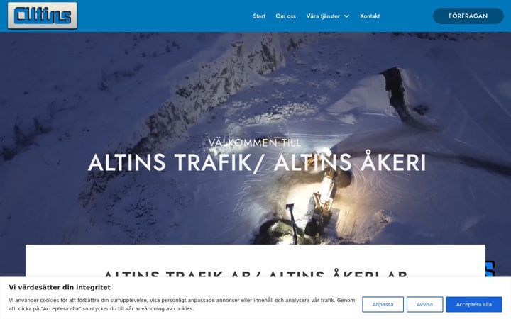 Screenshot of altinstrafik.se