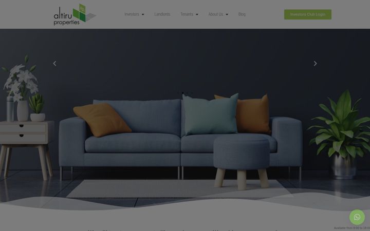 Screenshot ta' altiru.co.za