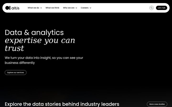 Screenshot of altisconsulting.com