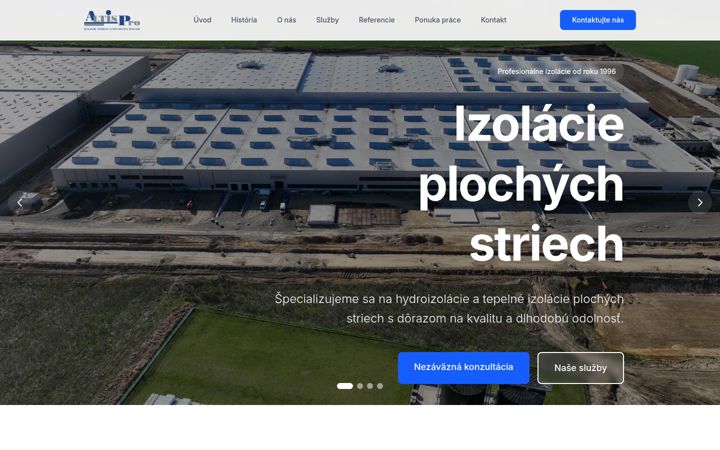 Screenshot of altispro.sk