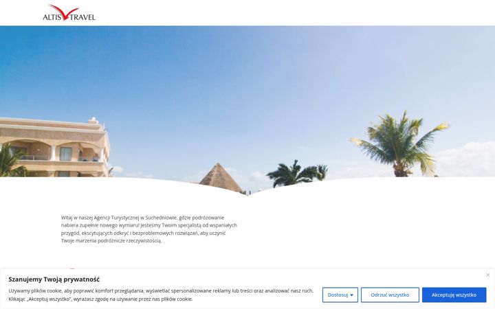 Screenshot of altistravel.pl