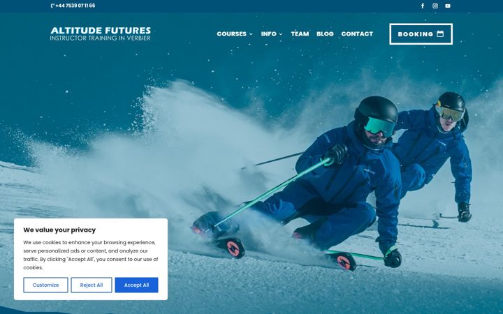 Screenshot von altitude-futures.com