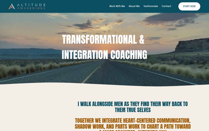 Screenshot of altitudeawakenings.com
