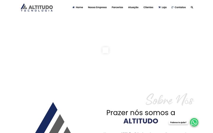 Screenshot di altitudo.com.br