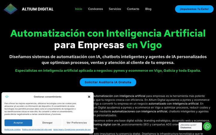 Screenshot of altiumdigital.es