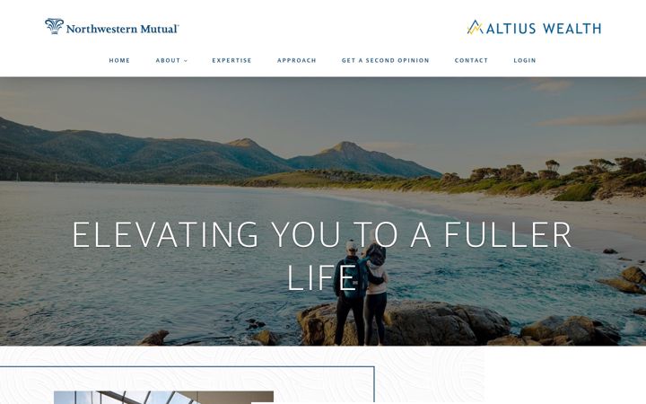 Screenshot of altius-wealth.com