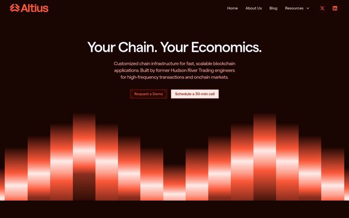 Screenshot di altiuslabs.xyz