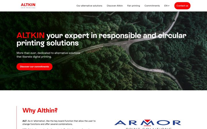 Screenshot of altkin-group.com