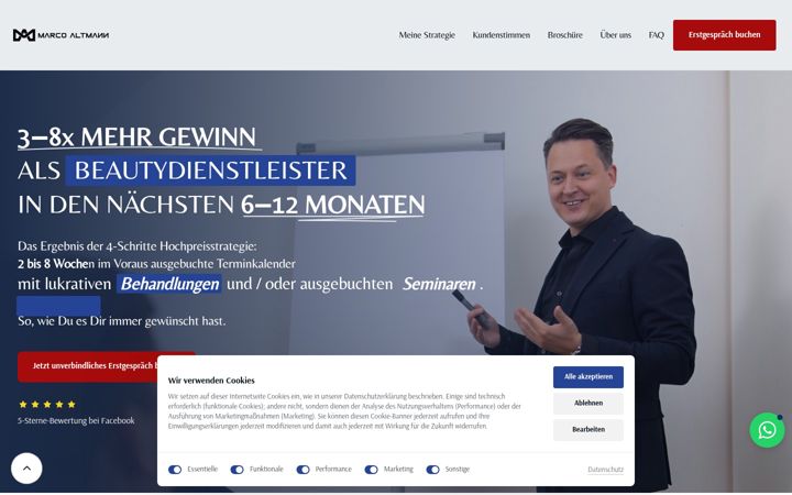 Screenshot of altmann-enterprises.de