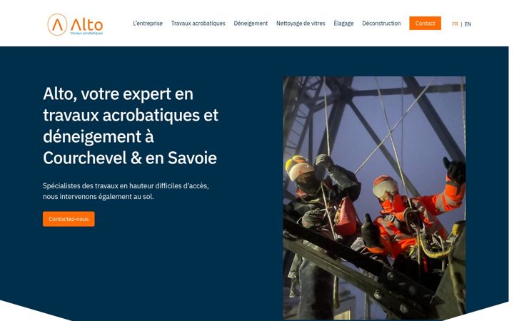 Screenshot of alto-acro.com