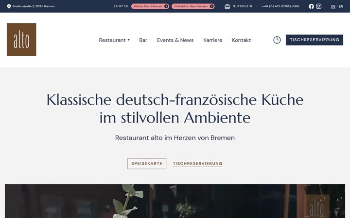Screenshot of alto-bremen.de
