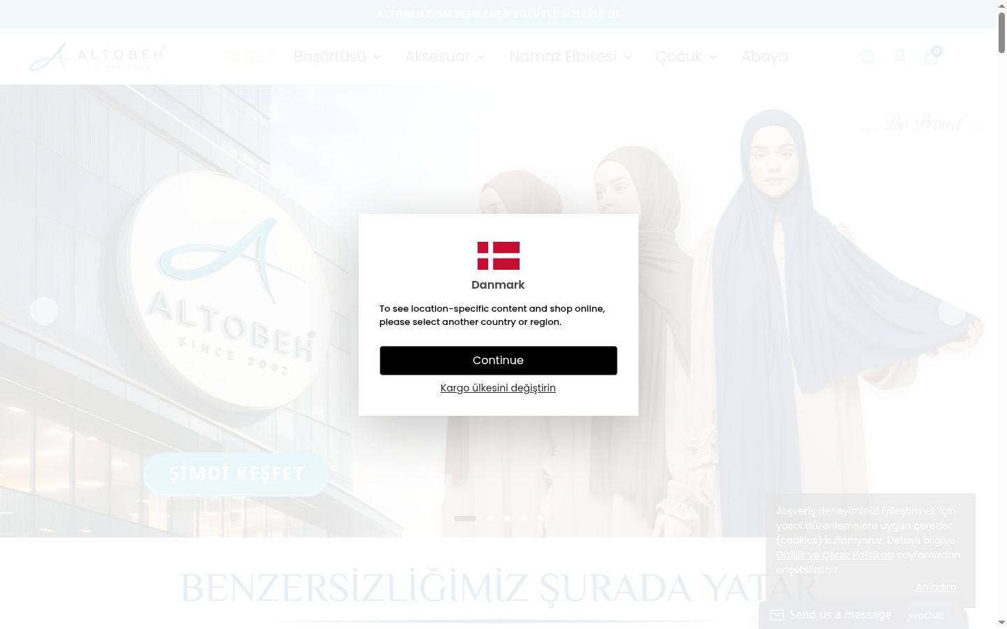 Zrzut ekranu banera zgody wyświetlanego przed jakąkolwiek interakcją