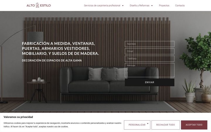 Képernyőkép: altoestilo.es