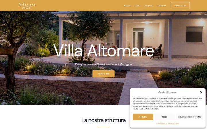 Screenshot of altomarepuglia.it