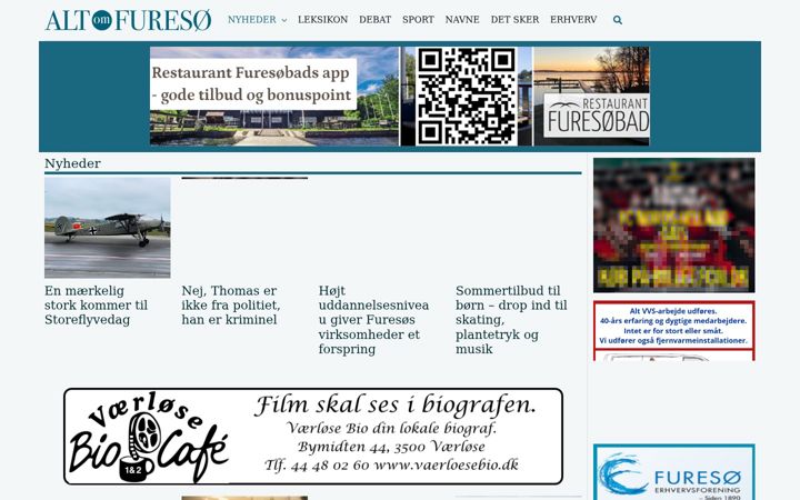 Screenshot of altomfuresoe.dk