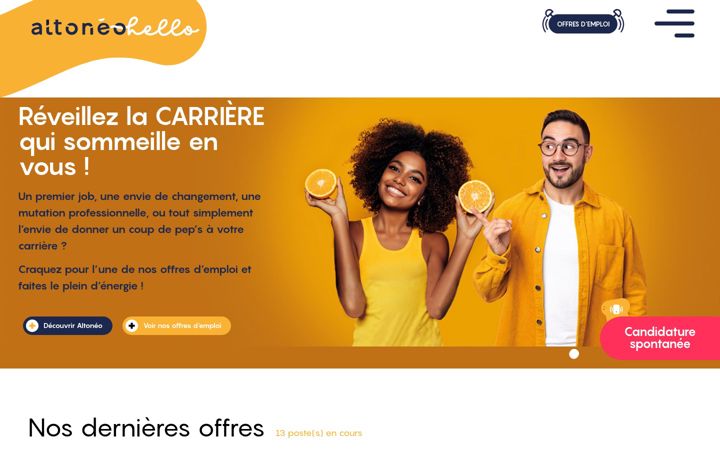 Screenshot of altoneo-hello.com