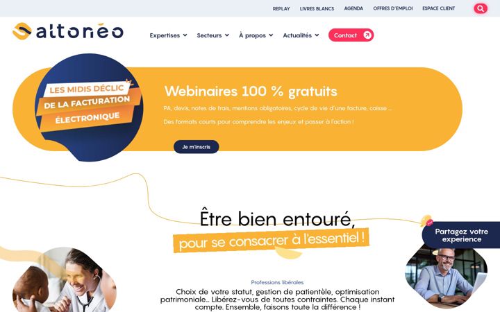 Screenshot of altoneo.com