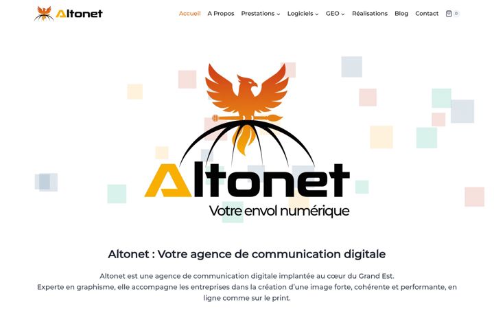 Screenshot von altonet.fr