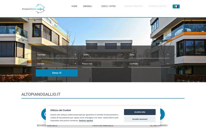 Screenshot of altopianogallio.it