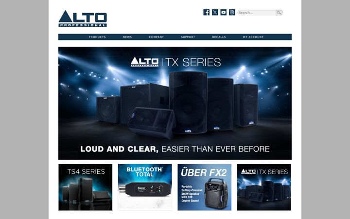 Screenshot of altoprofessional.com