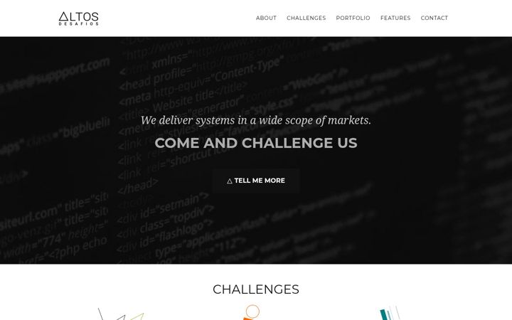 Screenshot of altosdesafios.pt