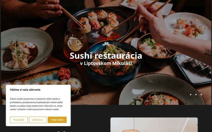 Screenshot of altosushi.sk