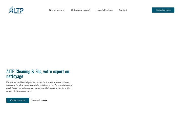 Screenshot of altp-cleaning.be