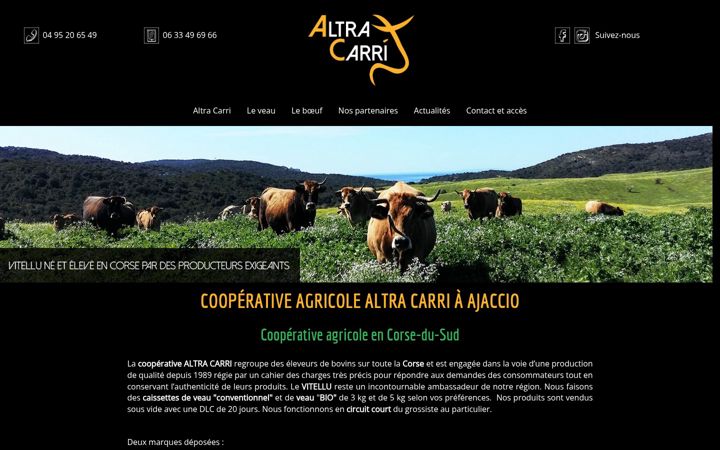 Screenshot of altracarri.fr
