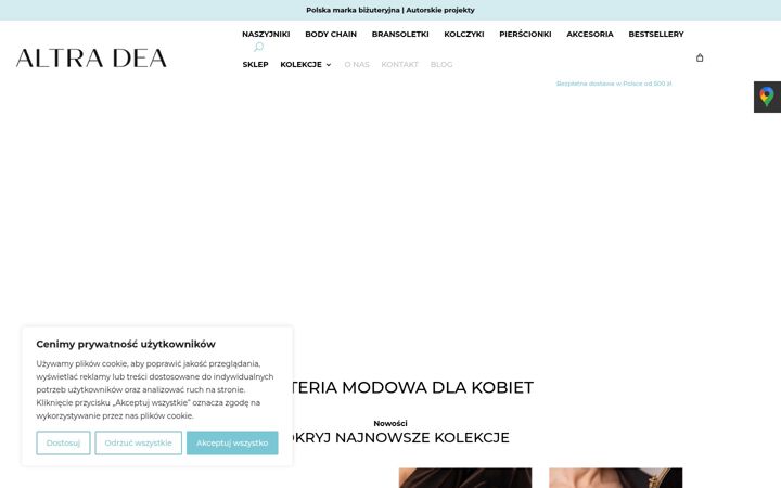 Skærmbillede af altradea.com