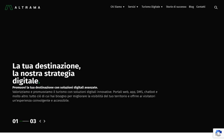 Screenshot of altrama.com