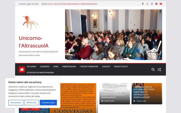 Ekrano kopija altrascuola.org