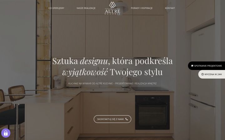 Skärmbild av altre.pl
