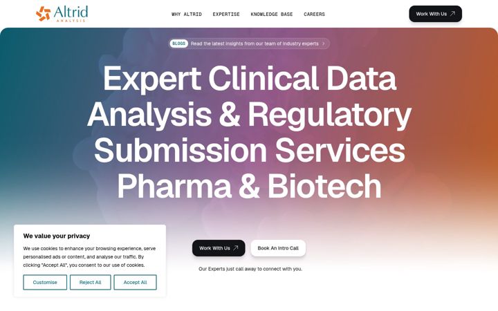 Screenshot of altrid.com