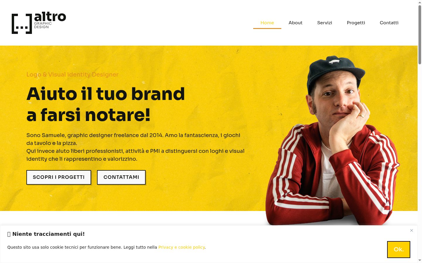 Screenshot tal-banner tal-kunsens muri qabel kwalunkwe interazzjoni