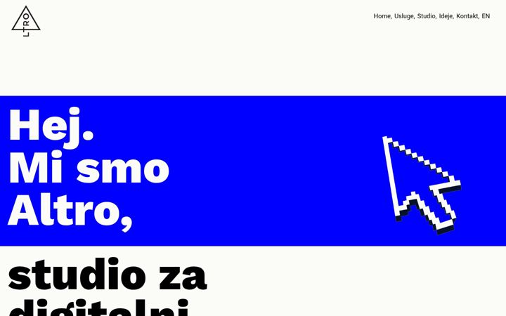 Ekraanipilt saidist altro.hr
