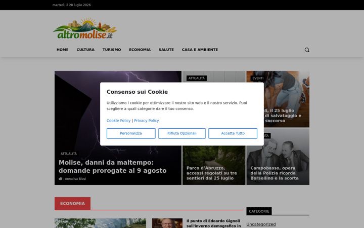 Screenshot of altromolise.it