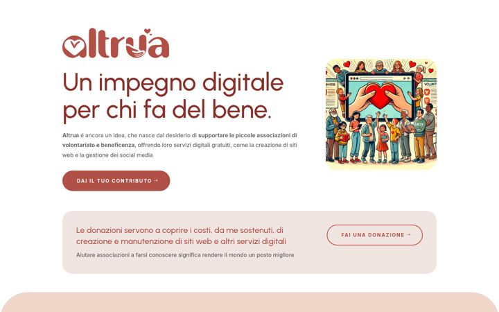 Screenshot of altrua.it