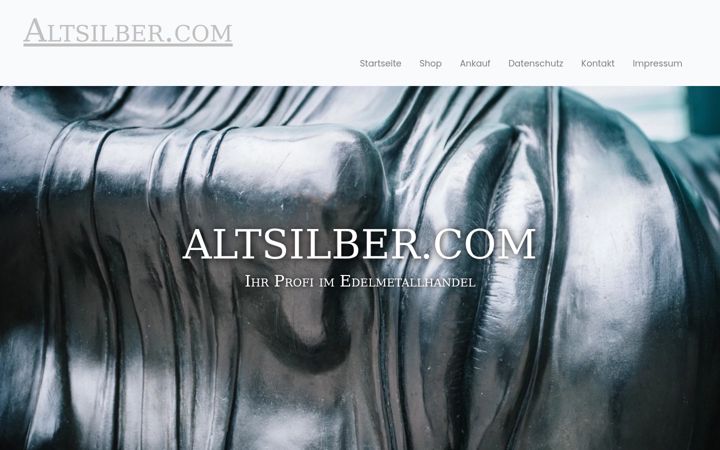 Screenshot of altsilber.com