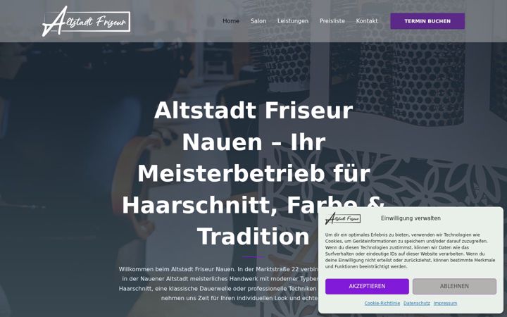 Screenshot of altstadt-friseur-nauen.de