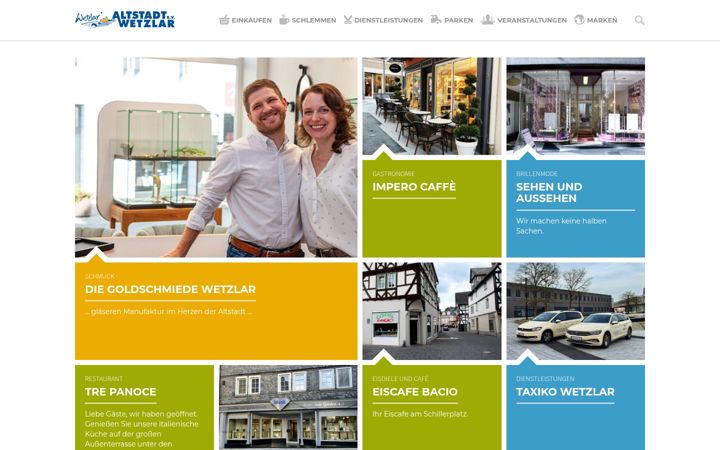 Screenshot of altstadt-wetzlar.de
