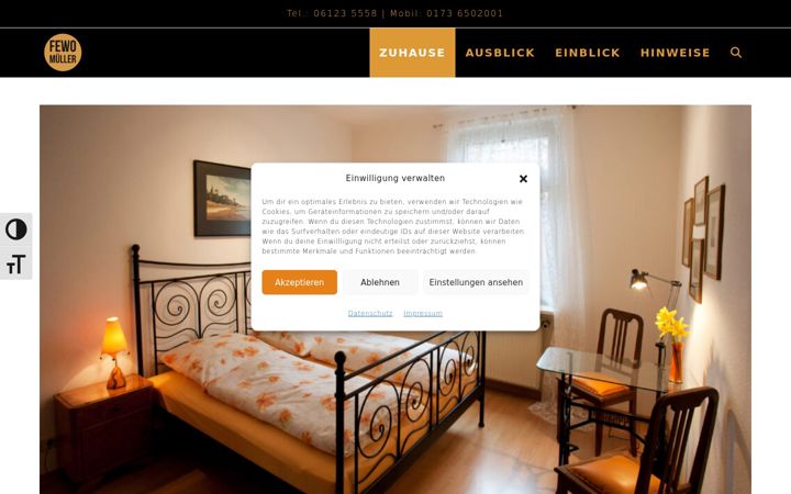 Captura de ecrã de altstadtferienwohnung.de