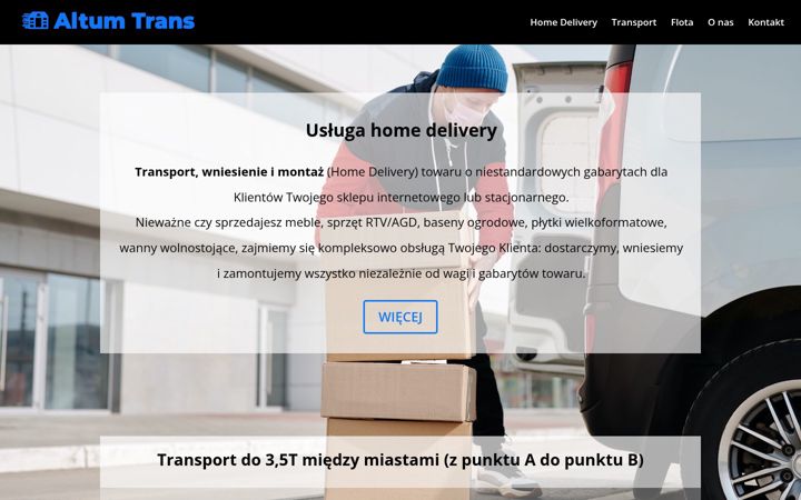 Screenshot of altumtrans.pl