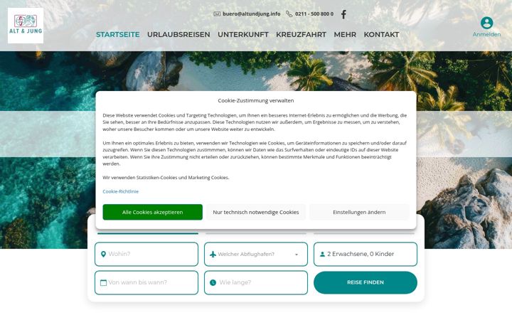 Screenshot of altundjung.reisen