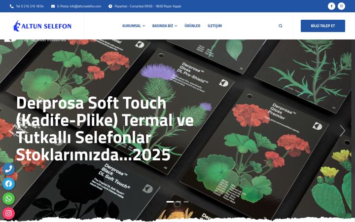 Zrzut ekranu altunselefon.com