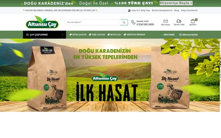 Screenshot of altunsucay.com.tr