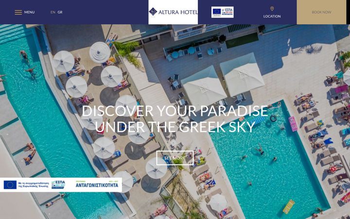 Zrzut ekranu altura-hotel.com