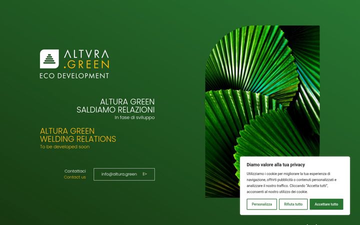 Screenshot of altura.green