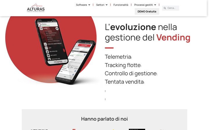 Screenshot di alturasvending.it