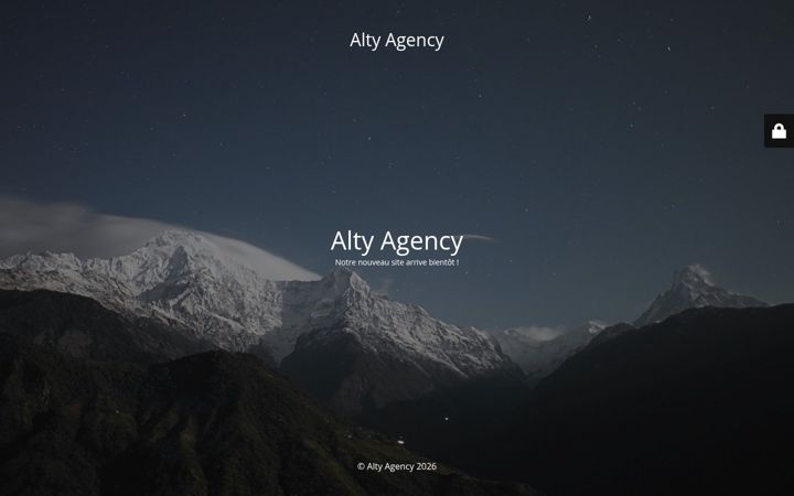 Screenshot of alty.agency